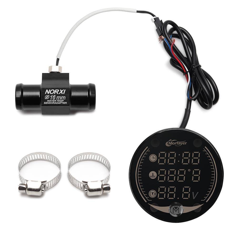 Motorcycle electronics For NMAX PCX XMAX 125 250 300 XJ6 CB650F AEROX Water Temperature Hour counter meter engine hours