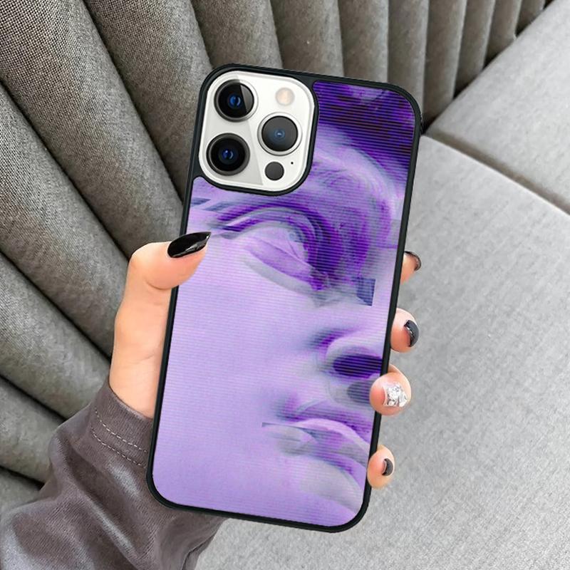 Vaporwave Art Phone Case For iPhone 17 Air 16 16e 15 13 14 Pro Max 11 12 Plus 2022 MAX Shell Cover coque