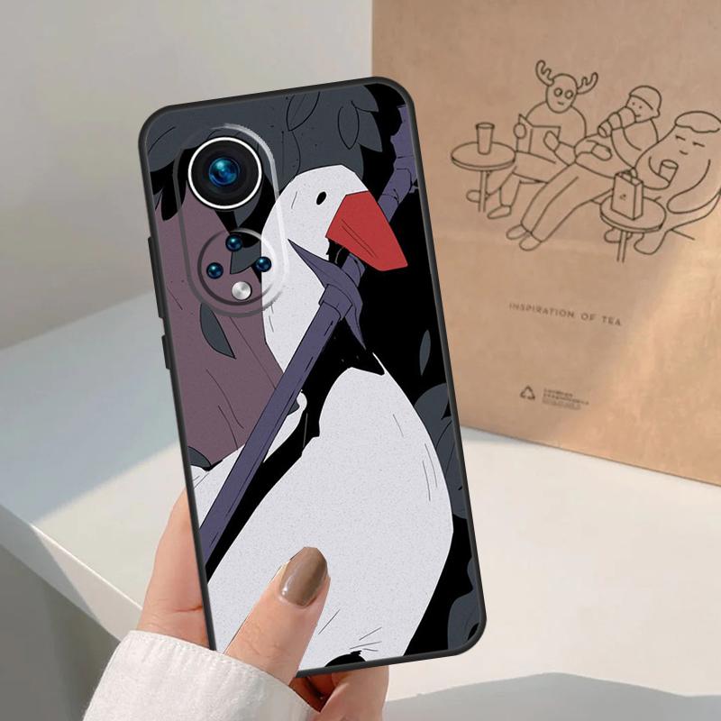 Cartoon Lustige Gans Für Honor Magic 8 7 6 5 Pro Hülle Für Honor X9d X9c X9b X9a X8c X8b Win 200 400 50 70 90 Lite