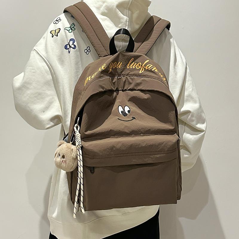 Women's Cartoon Schoolbag Junior High School Students Backpack Men Large Capacity Computer Backpack