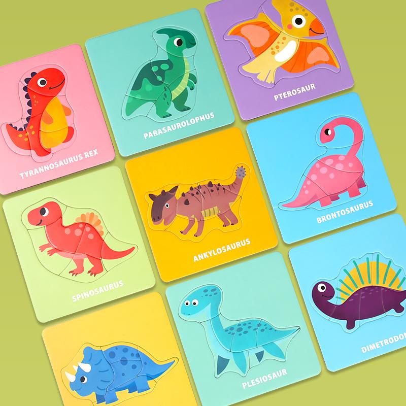 Children'S Introductory Puzzles Toddler Baby Enlightenment Early Education Cognitive Pen Control Training Flat Puzzle Educational Toys