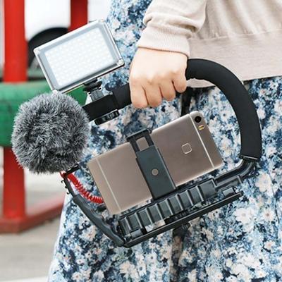 Stabilizator wideo do nagrywania DV w kształcie litery C, stabilizator, statywy błyskowe