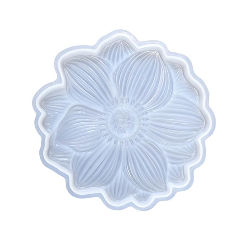 Flower Shaped Silicone Mould Set For Trays Chocolate Baking Heat Resistant