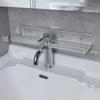 Acrylic Bathroom Shelf Organizer Over The Faucet,Bathroom Sink Shelf Over Faucet,Countertop Organizer Kitchen Above Sink Rack