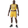 Medicom Toy MAFEX 127 LeBron James Angeles Action Approximately 185mm Tall No. (Los Lakers) Pre-painted Figure,
