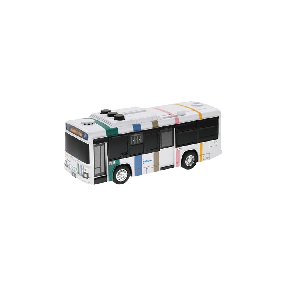 Mini Sound Nishitetsu Bus Toy Model with Realistic Design and Detailed Features