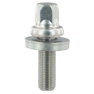 Strong Crank Pulley Bolt And Flat Washer Corrosion Resistant Metal 90017RJA003 Easy To Use for Automotives