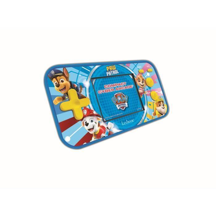 PAW PATROL Compact Cyber ​​Arcade® Children's Portable Game Console LEXIBOOK - 150 Games