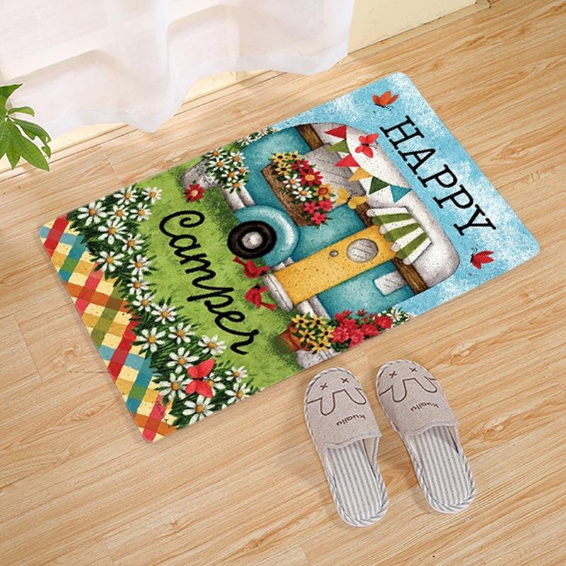 Ethnic Style Room Living Room Bedroom Coffee Table Carpet Mat Wholesale Tassel Round Carpet 1pc