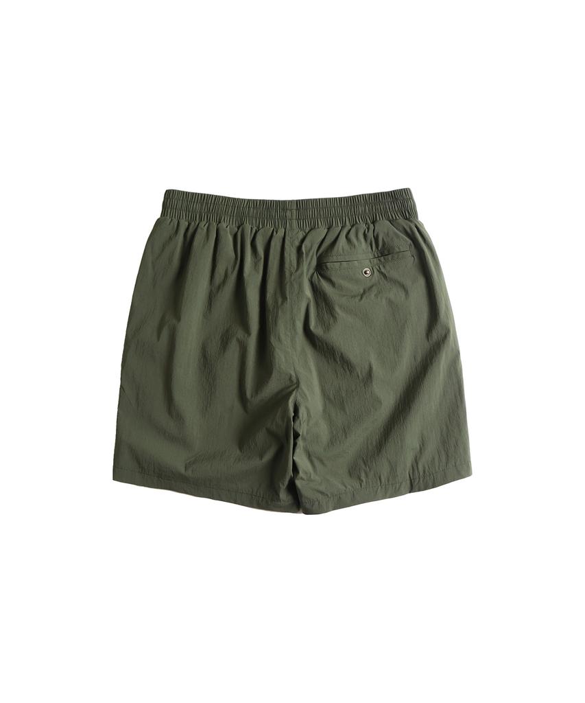 OFFGRID [24Ver] Nylon Washer Swim Shorts - Dark Khaki
