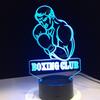 Factory Dropshipping ODM Rechargeable Touch Switch Dog Arylic Panel Box Table Night Lamp  16 Colors Change 3D LED Light