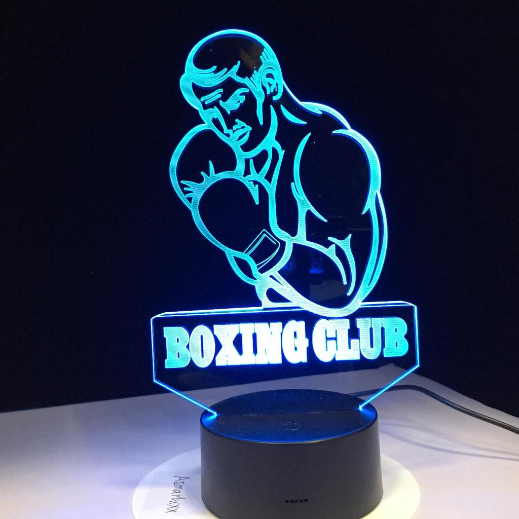 Factory Dropshipping ODM Rechargeable Touch Switch Dog Arylic Panel Box Table Night Lamp  16 Colors Change 3D LED Light