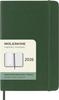 Moleskine 2026 January Weekly Pocket Size x Soft Myrtle DSK1512WN2Y26 Planner, Start, 12-Month Diary, (9cm 14cm), Cover, Green,