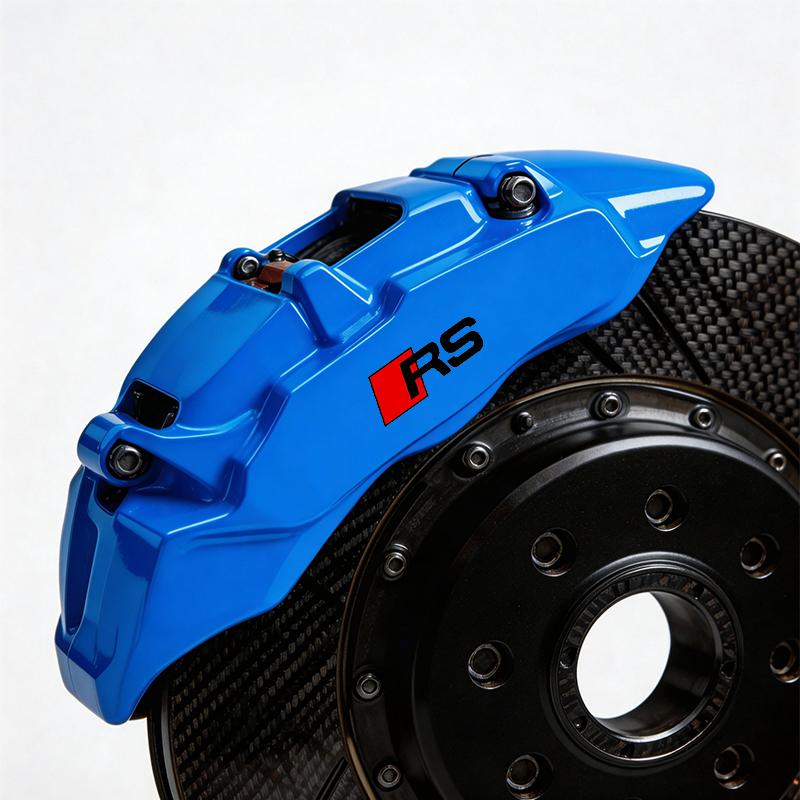 PVC Auto Bremssattel Aufkleber Hitzebeständige Decals Auto Zubehör für 30s S Line A1 A3 A4 A6 A7 Q3 Q5 Q7 RS3 RS4 RS5 S3 S4s30