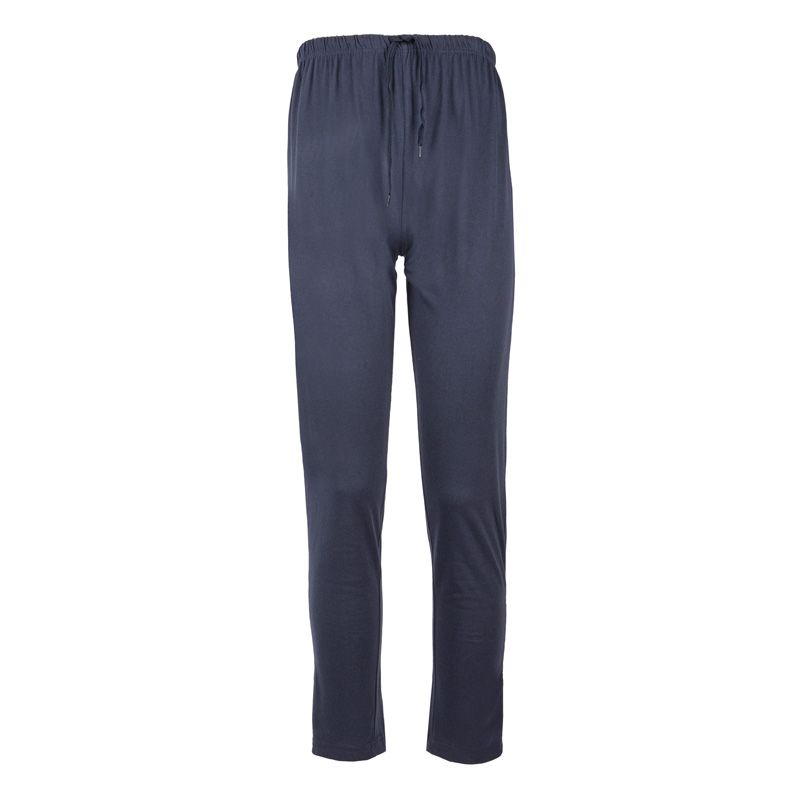 Ensemble pyjama uni avec logo manches longues col rond 100% coton Homme BILL TORNADE