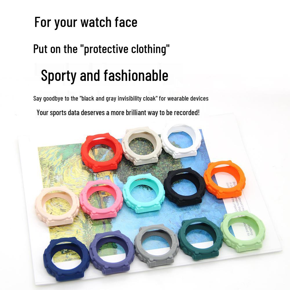 Silicone Protective Case for Huami Amazfit T-REX2/3/3 Pro Sports Watch