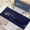 Walhai Galaxie Mauspads Anime Meeresorganismus Schreibtischunterlage XXL Büro Tastatur Mauspads Gaming Große Schreibtischunterlage PC Zubehör Teppich