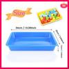 10 PCS Multicolor Plastic Art Trays,Activity Plastic Tray,Serving Tray For Art And Crafts,Painting,Organizing Supply