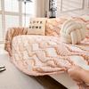 Modern Minimalist Geometric Line Sofa Throw Chenille High Quality Sofa Cover