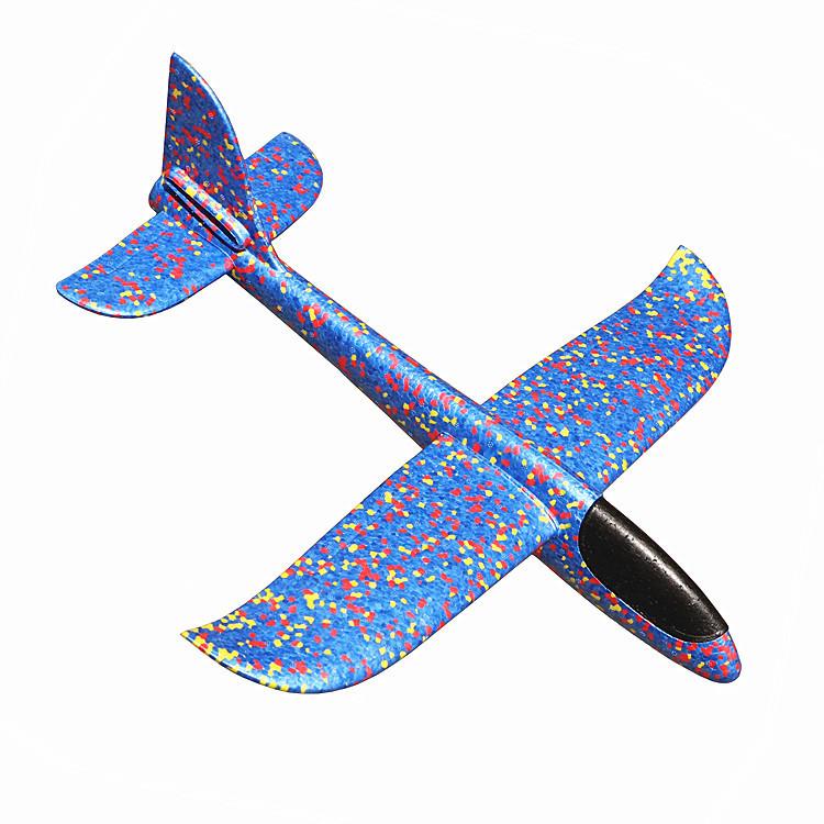 48cm Großes Schaumstoffflugzeug Kinder Handgeworfenes Flugzeug Segelflugzeug Spielzeug Outdoor Eltern-Kind-Interaktion Lustiges Spielzeug Jungen Geschenk