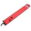 Diving Surface Marker Buoy Floating Diving Equipment Safety Gear Inflatable StripesOrange