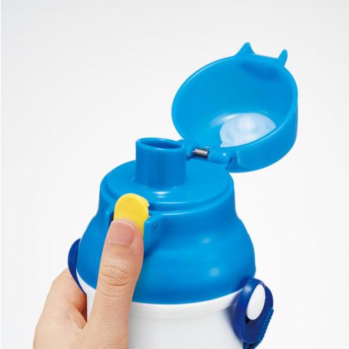 Skater Children's Water Bottle, 480ml, Direct Drinking, Plastic, One-Touch Operation, Dishwasher Safe, Made in Japan, Disney Donald Duck Design, for B
