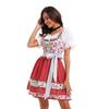 Halloween Bavarian Maid Uniform Costume, Oktoberfest Stage Costume