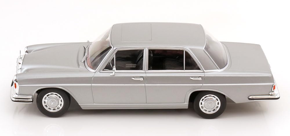 KK Scale Scale Mercedes 300 SEL W109 Silver Finished Product 1/18 6.3 1967-1972