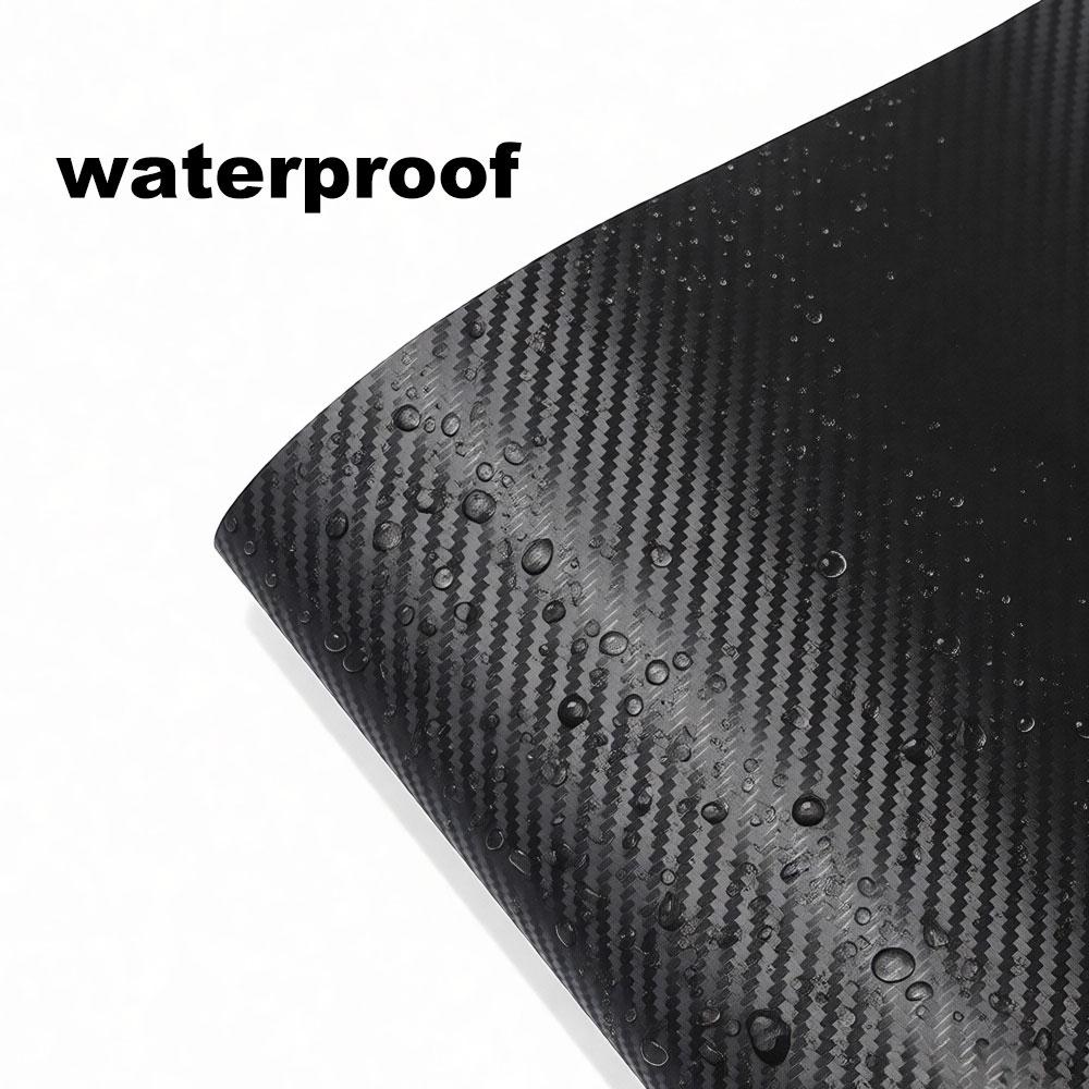 3D Carbon Fiber Vinyl Wrap Sticker 12 Colors Waterproof Film Motorcycle Auto Tuning Accessories Self-Adhesive Exterior Interior