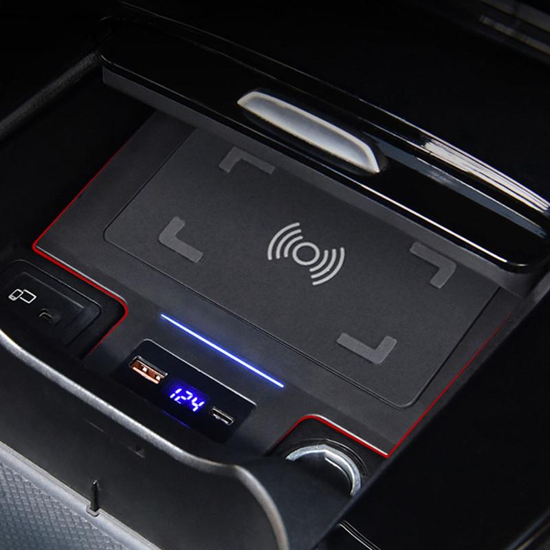 15W Car wireless charger for Mercedes Benz W177 W188 W247 GLA CLA GLB -2024 fast phone charger charging holder