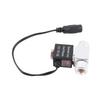 Válvula Solenoide para Regulador de Sistema de CO2 para Acuario   Salida 12V Conexión Rosca Macho Externa M10*1 Cabezal Único Silenciosa Versión de Baja Temperatura