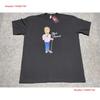 New with Defect Hole In Sleeve T Shirt ELIJAH HOWARD Comedian Comedy Club Vintage Washed Stretched Streetwear Fashion