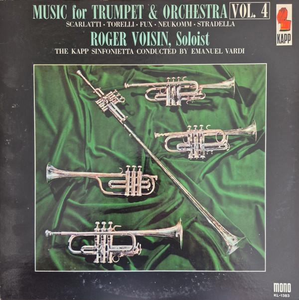 

LP Record ROGER VOISIN EMANUEL VARDI KAPP S Music For Trumpet Orchestra Sca KL1383 KAPP RECORDS 1964 US Classical Used