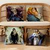 Kissen Religiöse Hülle Jungfrau Weiche Hülle Sofa Wohnzimmer Zuhause Katholisch Bequem Büro Maria Dekor Schutzhüllen für Kissen