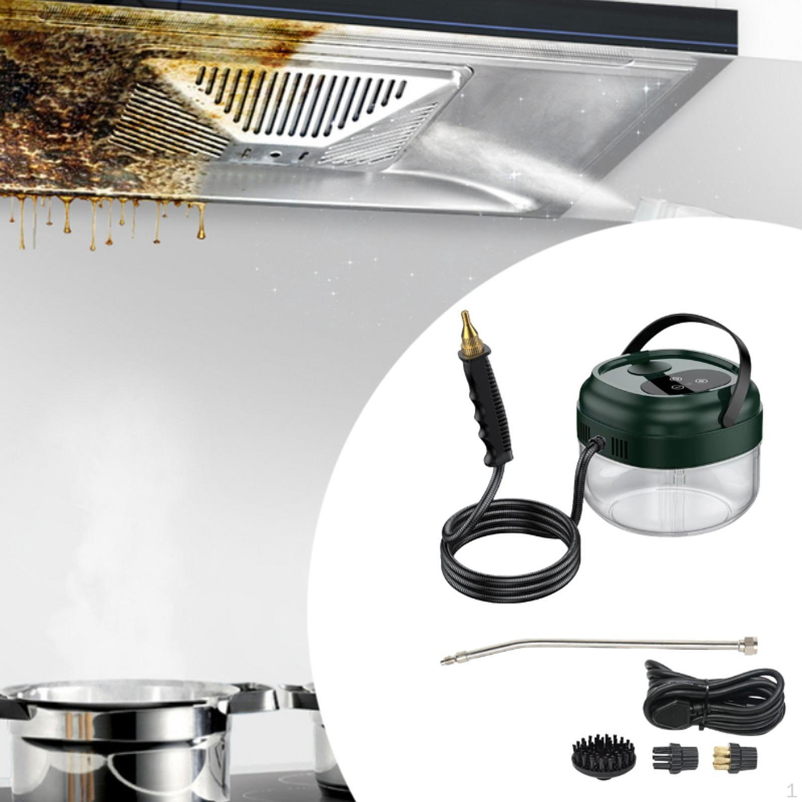 

Ручной пароочиститель, проводной высокотемпературный пароочиститель под давлением для мойки стола зелёный