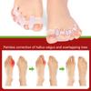 1Pair Toes Separator Suitable Bunion Corrector Material Soft Gel Straightener Spacers