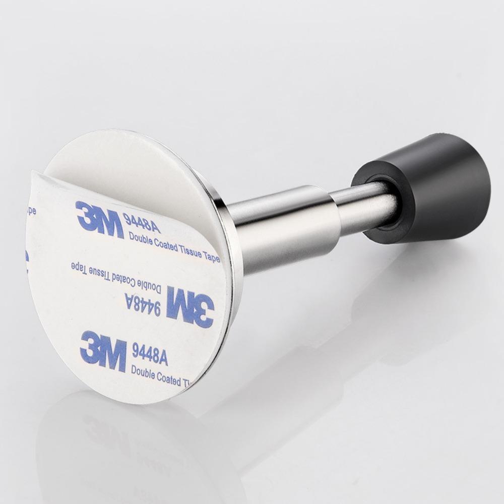 Hydraulic Door Stopper Stainless Steel Rubber Telescopic Anti Collision Silent Protection for Handle Home Improvement Dodgers