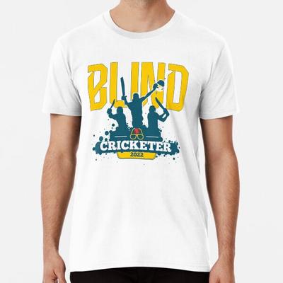 Blindenkricket | Perfektes Geschenk für blinde Crick S bis 5XL Hergestellt in der AU/USA T-Shirt