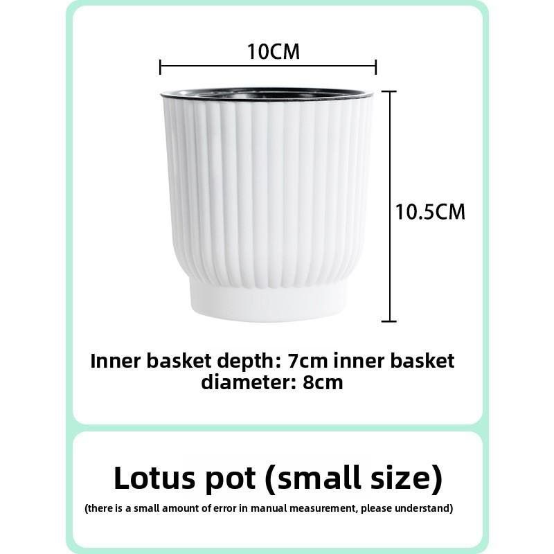 Creative Succulent Planter Automatic Water Absorption Lazy Person Special Resin Plastic Hydroponic Green Plant Pot Planter