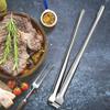 Food Tongs Stainless Steel Kitchen Tweezers Metal Serving Tongs Cooking Utensils for Salad Fish Steak Barbecue Buffet