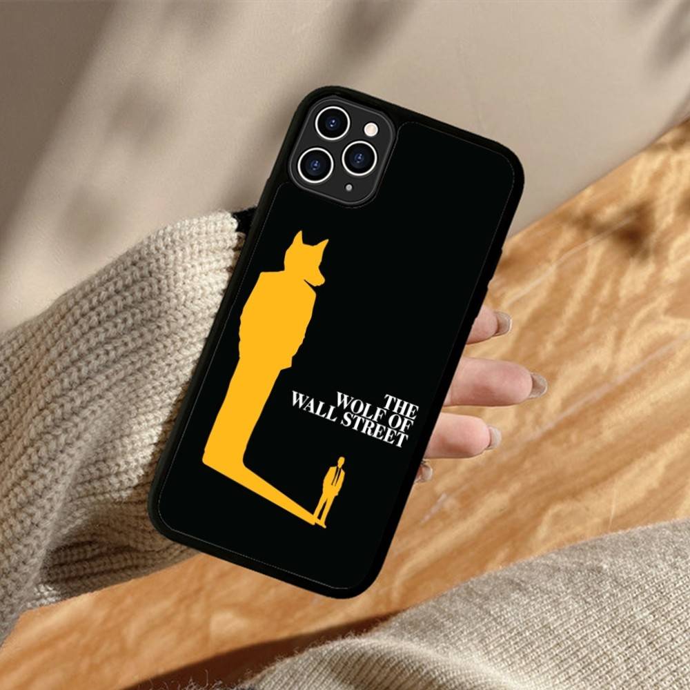 TV The W-Wolf Of W-Wall S-Street For IPhone 17 16 Pro Max Air 15 14 13 12 Mini Plus 11 Hard PC+TPU Phone Back Cover