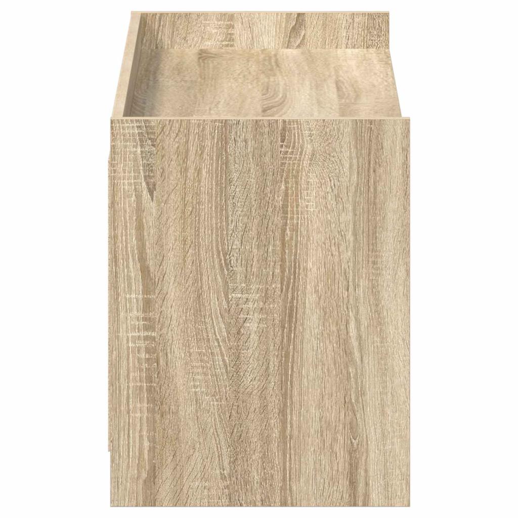 Shoe Cabinet Sonoma Oak 100 x 39.5 x 51 cm Engineered Wood