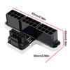 Adattatore Cavo Alimentazione Scheda Grafica PCIE ATX3.0 Connettore Angolato a 180 Gradi 12+4Pin Connettore di Alimentazione GPU 12VHPWR 600W