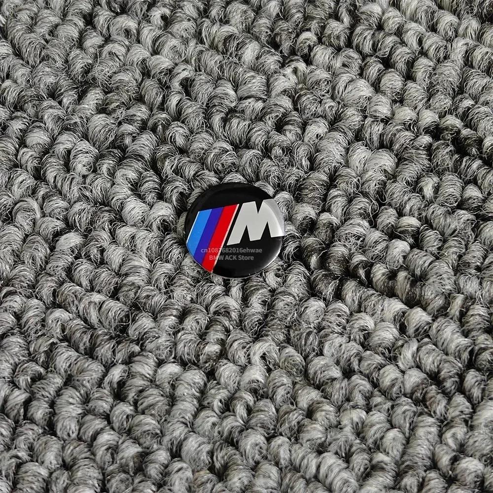 11MM 14MM Aluminum Car Key Shell Stickers For BMW M M1 M2 M3 F32 E53 E60 E90 E91 E92 E93 F01 F30 Auto Key Remote Fob Decals