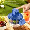 Vegetable Peeler Automatic Fruit Peeling Tool Automatic Grape Peeler Machine for Tomato Cherry Carrot Onion Restaurant Apartment