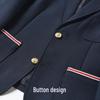 Veste de costume style académie bleu marine pour enfants