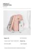 Trendy Embroidered Diamond Pattern Crossbody Phone Bag - 2022 Women's Style