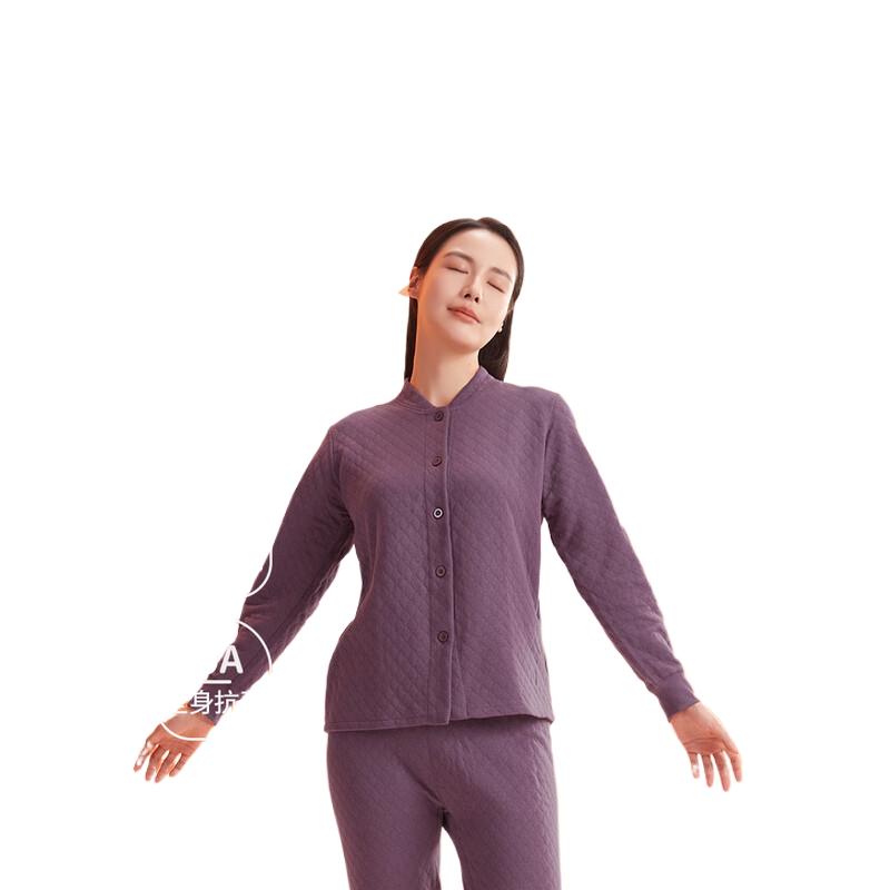 

Женский термокомплект Hengyuanxiang 10A с антибактериальным эффектом, хлопок с воздушной прослойкой, HYX1108 4XL