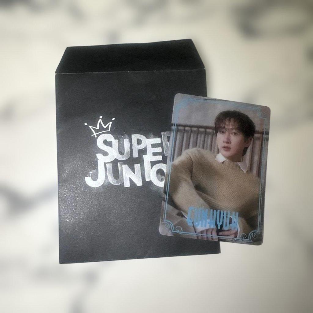 [USED] SUPERJUNIOR Clear Card Eunhyuk