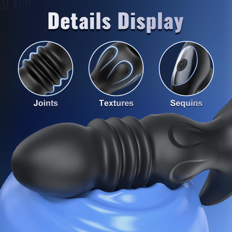 Anal Plug Vibrator Gay Massager Anal Toy Butt Plug Stimulator Masturbation Tools Penetration Anal Vagina Vibrator Men Women 18